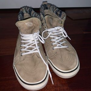 Van's Light Brown Hightops